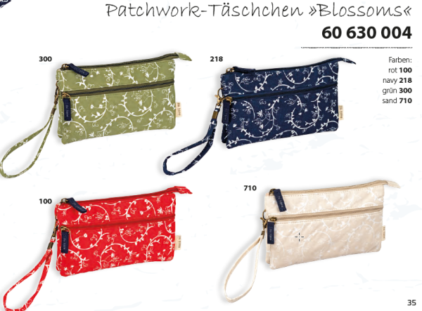 Patchwork-Tasche Blossoms
